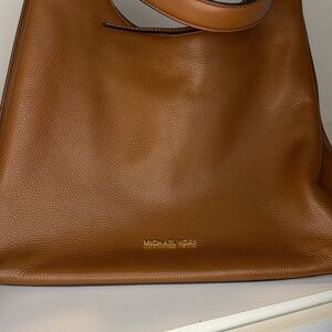 Michael Kors Tan Leather Shoulder Bag